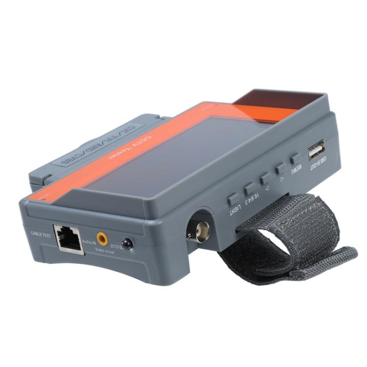 430ACT 4.3 Inch HD Surveillance Tester Analog/Coaxial AHD/TVI/CVI 8MP Supported Engineering Tool