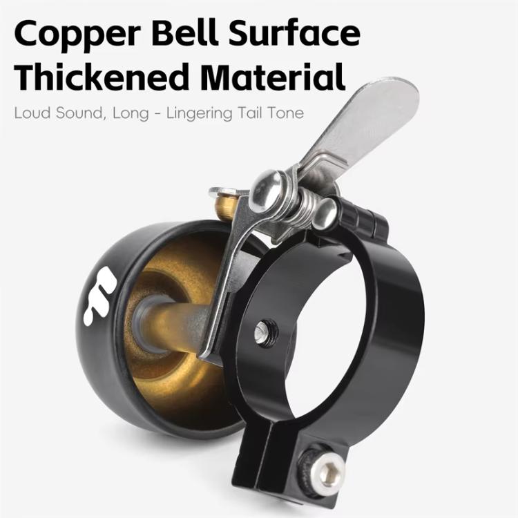 WEST BIKING Mountain Bike Bell Vintage Copper Bicycle Bell