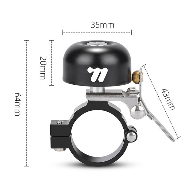 WEST BIKING Mountain Bike Bell Vintage Copper Bicycle Bell