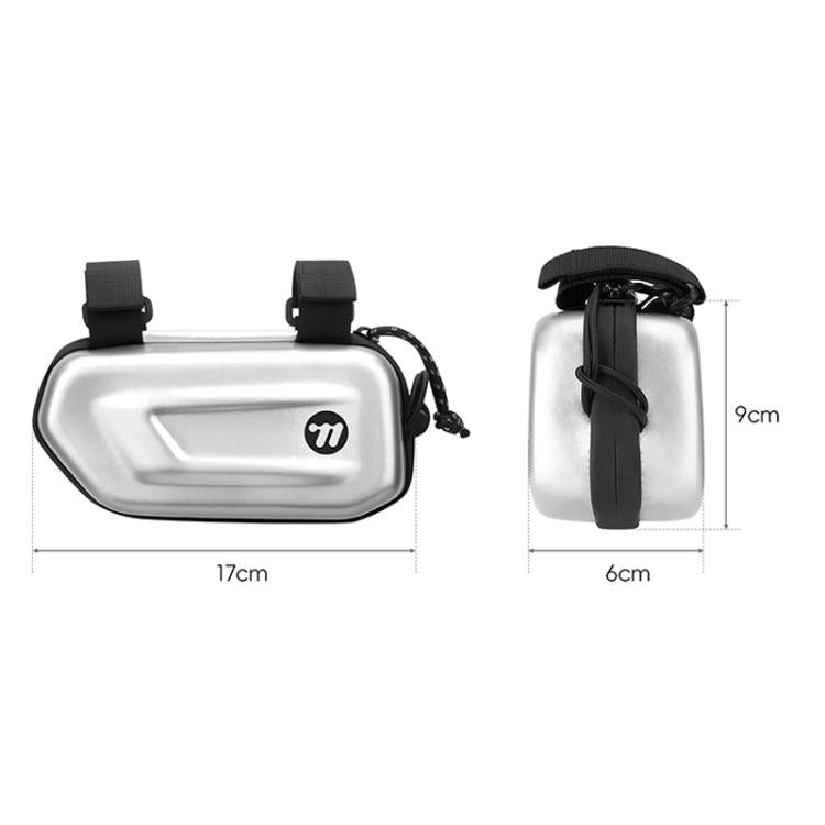 WEST BIKING Bicycle Glasses Hard Case Storage Bag Top Tube Bag Portable Crossbar Bag