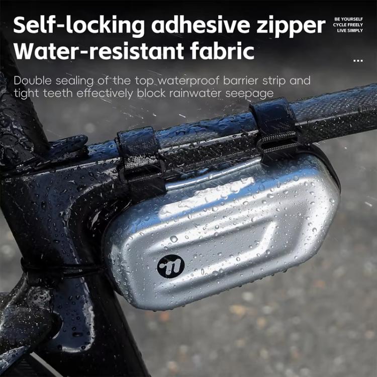 WEST BIKING Bicycle Glasses Hard Case Storage Bag Top Tube Bag Portable Crossbar Bag