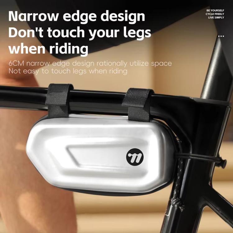 WEST BIKING Bicycle Glasses Hard Case Storage Bag Top Tube Bag Portable Crossbar Bag