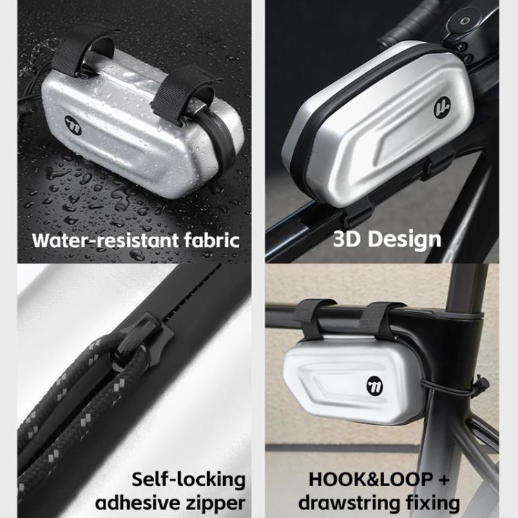 WEST BIKING Bicycle Glasses Hard Case Storage Bag Top Tube Bag Portable Crossbar Bag