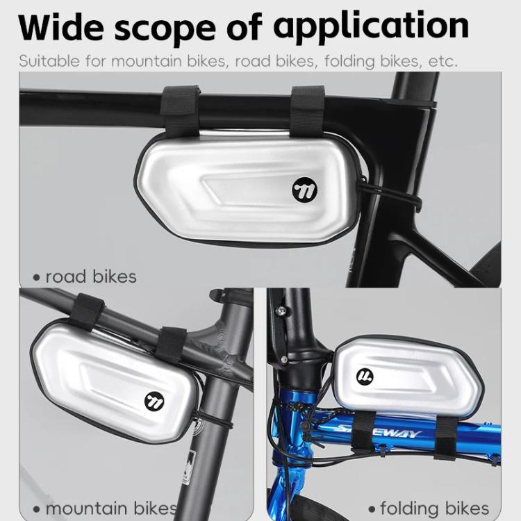 WEST BIKING Bicycle Glasses Hard Case Storage Bag Top Tube Bag Portable Crossbar Bag