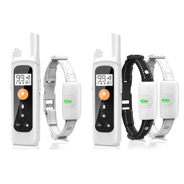 Remote Control Dog Barking Control Device Rechargeable Waterproof Electric Shock Collar