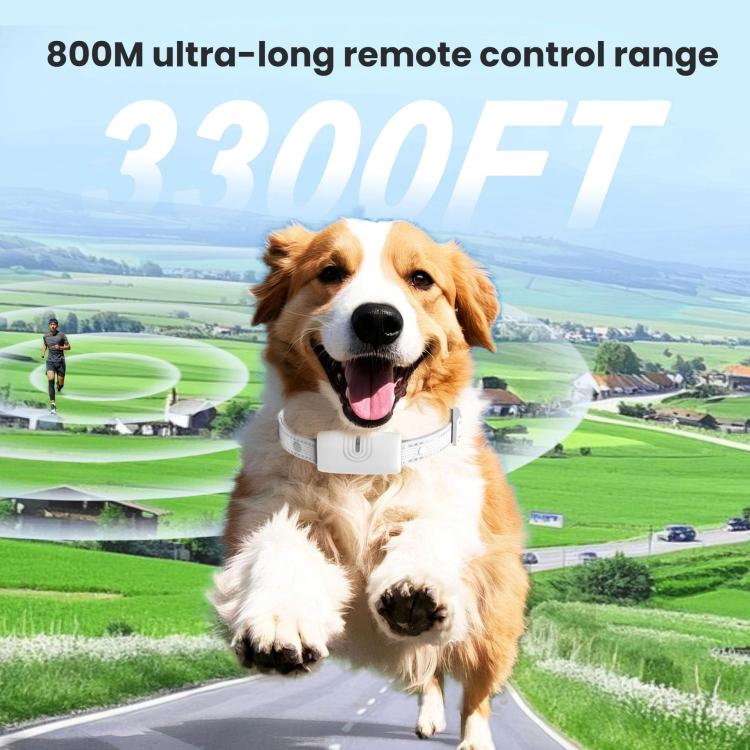 Remote Control Dog Barking Control Device Rechargeable Waterproof Electric Shock Collar
