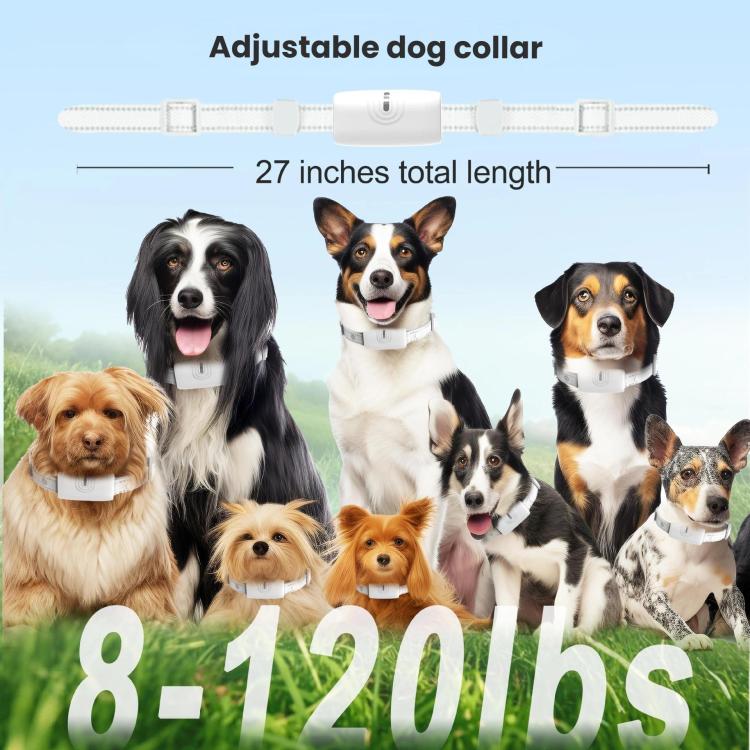 Remote Control Dog Barking Control Device Rechargeable Waterproof Electric Shock Collar