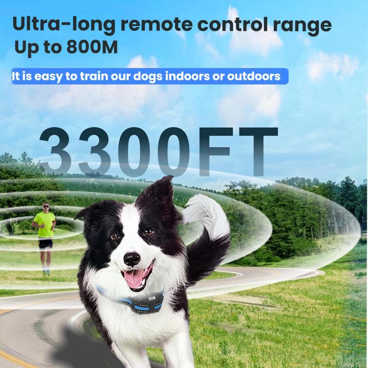 Remote Control Dog Barking Control Device Waterproof Electric Shock Collar