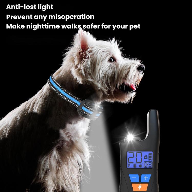 Remote Control Dog Barking Control Device Waterproof Electric Shock Collar