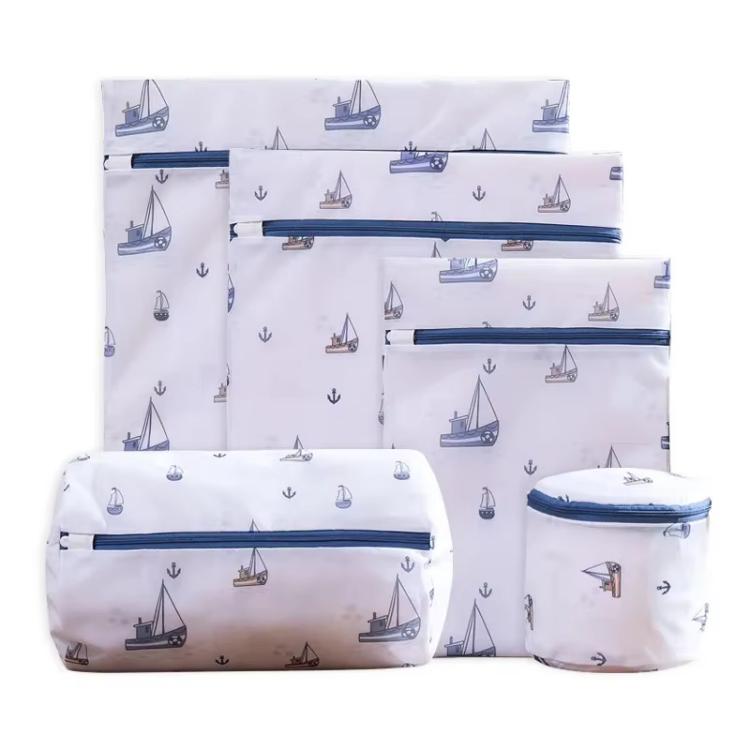 Laundry Fine Net Bags Set Clothing Care Anti-Tangle Washing Machine Bags