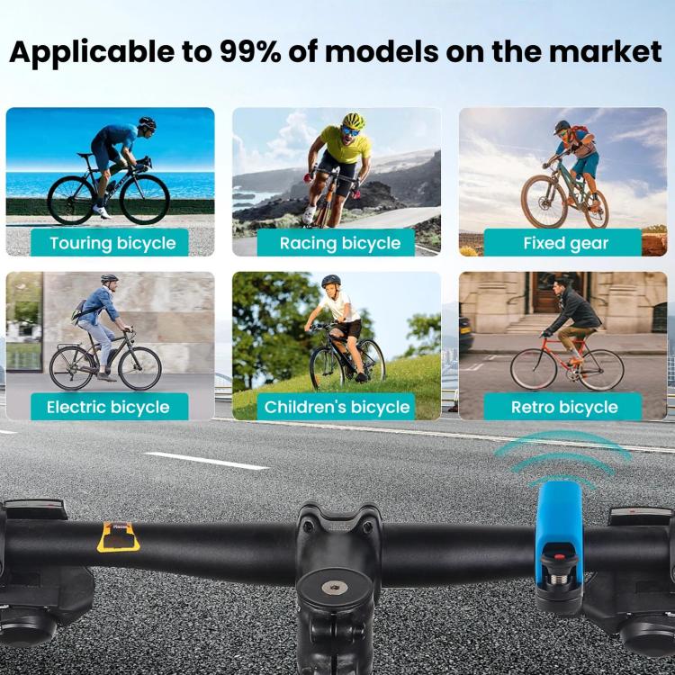 Concealed Aluminum Alloy Bell For Bicycles Mountain Bike Bell