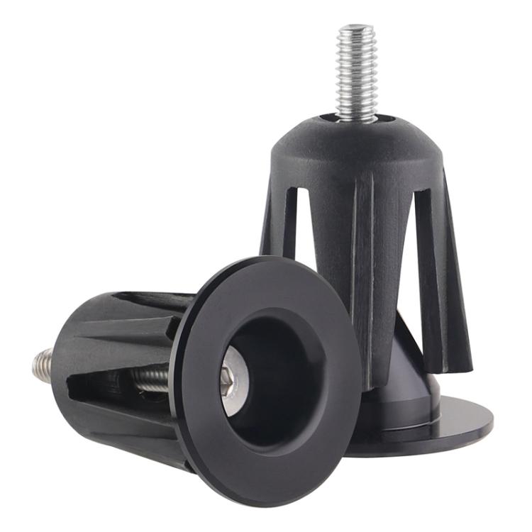 For 22-24mm Handlebar 1pair Bicycle Expanding Locking Aluminum Alloy Bar End Plug Cycling Accessories