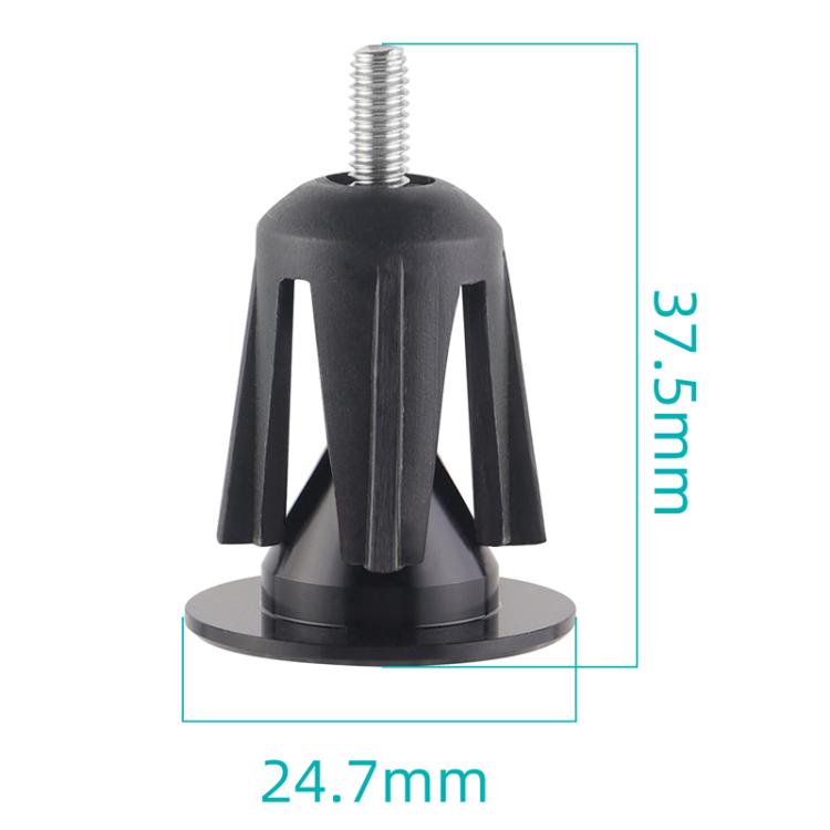 For 22-24mm Handlebar 1pair Bicycle Expanding Locking Aluminum Alloy Bar End Plug Cycling Accessories