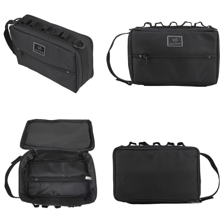 COOL CAMP CF-3303 Car Tissue Hanging Bag Outdoor Camping Tool Tableware Storage Bag