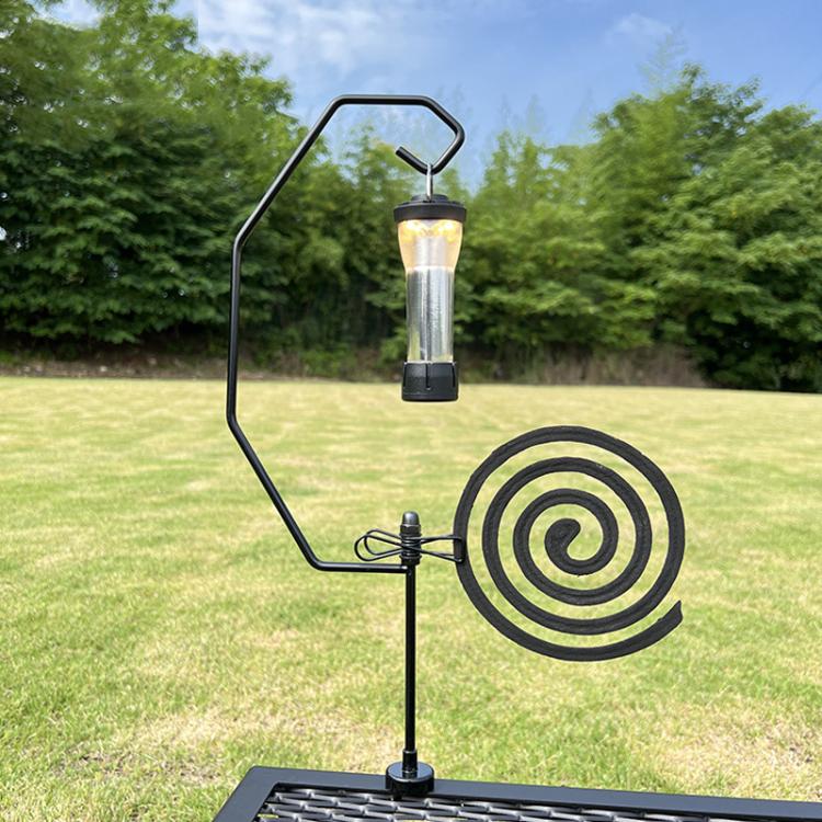 COOL CAMP CF-LT012 Outdoor Mosquito Repellent Incense Clip Lamp Stand Magnetic Camping Light Pole