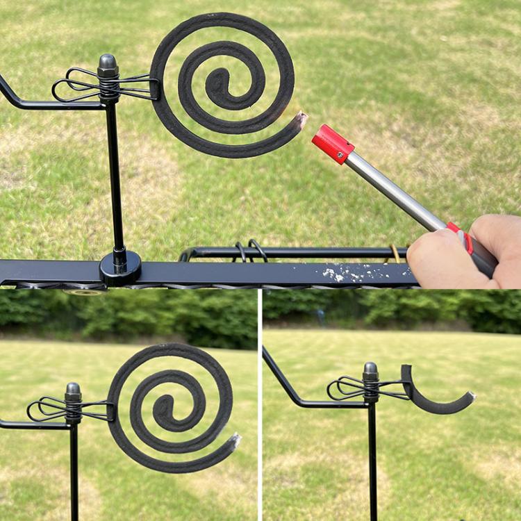 COOL CAMP CF-LT012 Outdoor Mosquito Repellent Incense Clip Lamp Stand Magnetic Camping Light Pole