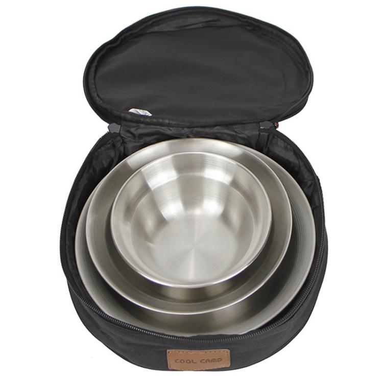 COOL CAMP CF-G669 Portable Bowl Dish Storage Bag Picnic Tableware Bag For Outdoor Camping