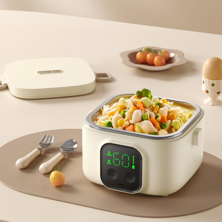 Wireless Charging Lunch Box No Water Needed With 304 Stainless Steel Inner Pot