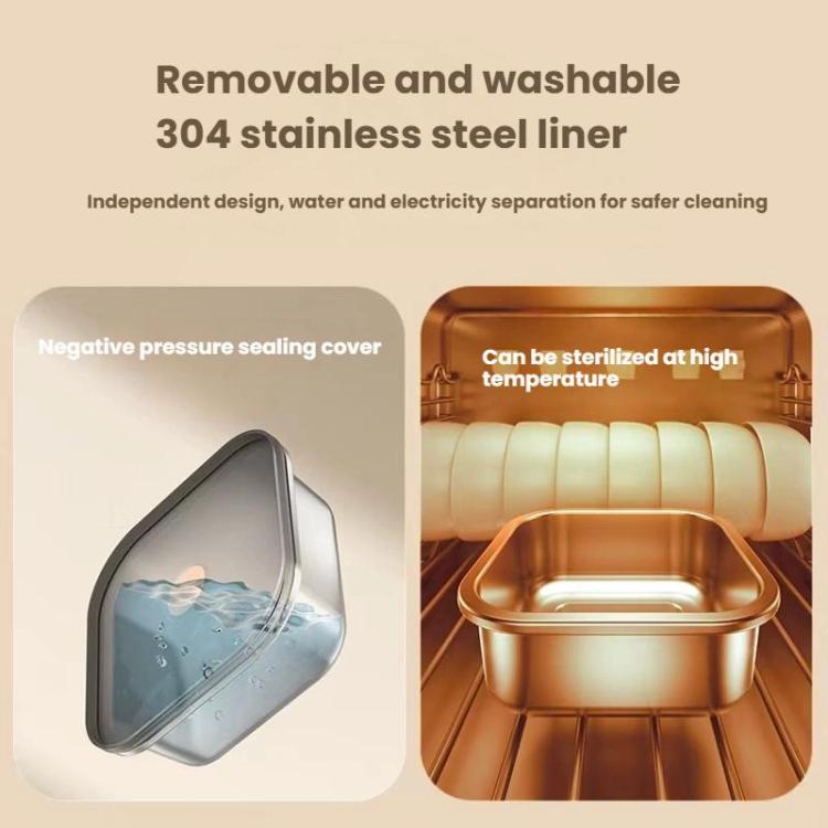 Wireless Charging Lunch Box No Water Needed With 304 Stainless Steel Inner Pot