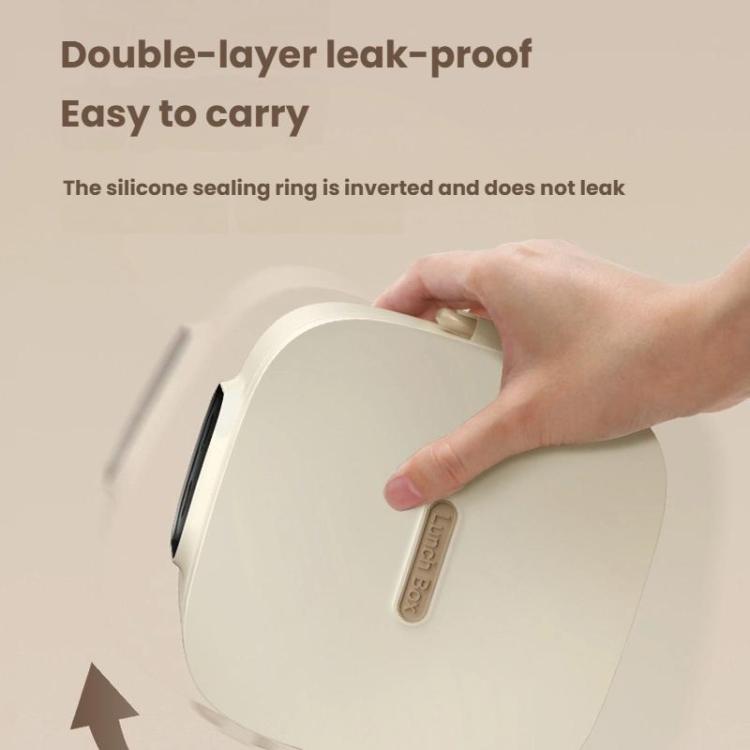Wireless Charging Lunch Box No Water Needed With 304 Stainless Steel Inner Pot