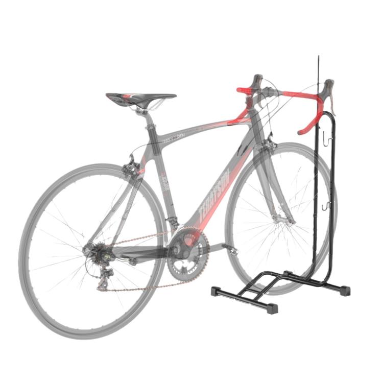 Portable Vertical Bicycle Display Stand for Parking and Maintenance