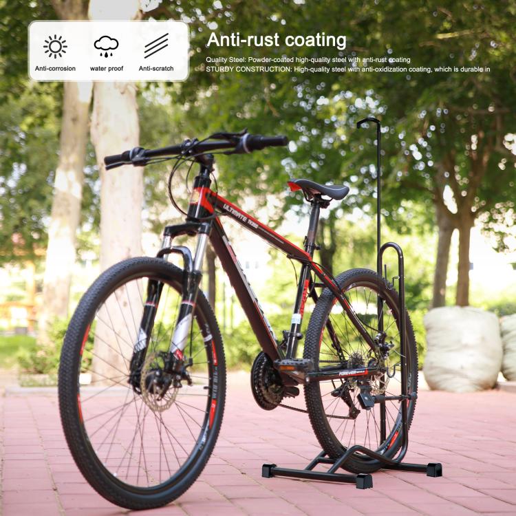 Portable Vertical Bicycle Display Stand for Parking and Maintenance