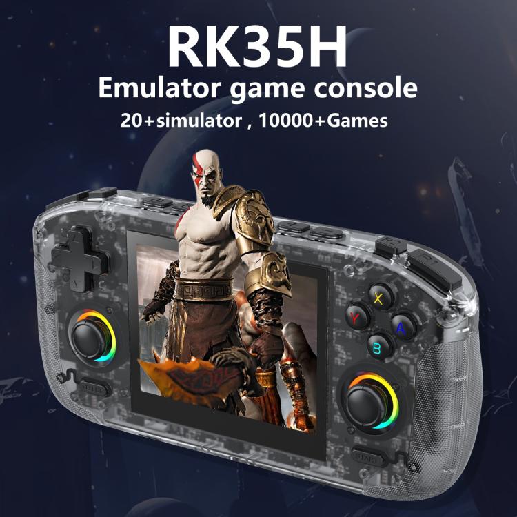 RK35H Handheld Open Source Game Console Support 3D Online Double Play Portable Retro Game Machine
