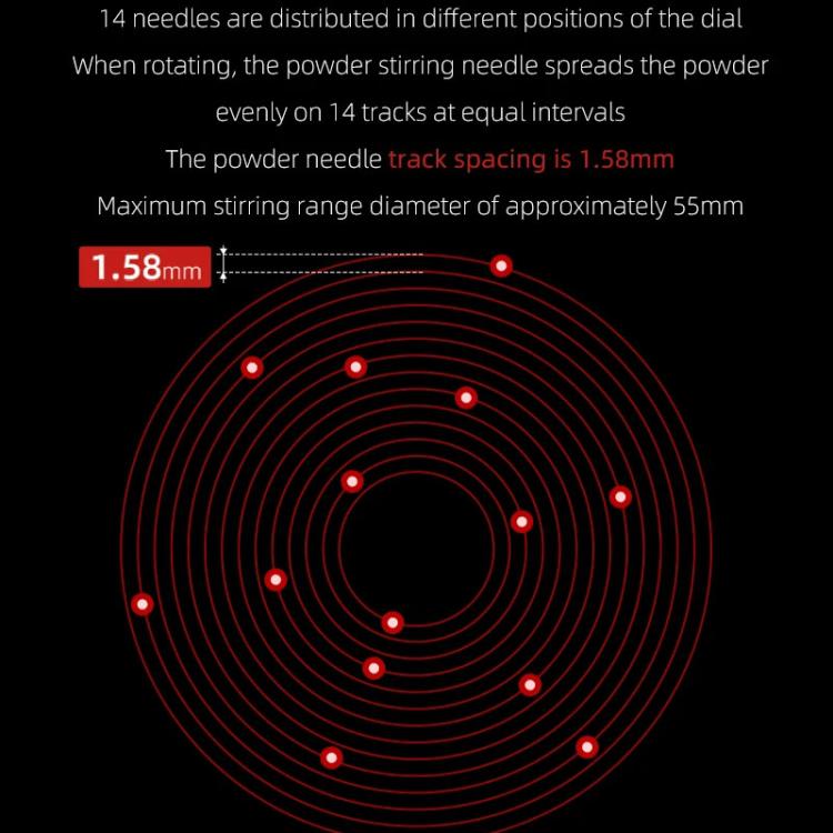 Cyclone Universal Churning Needle Coffee Cloth Chalk Needle