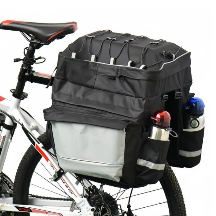 3 in 1 Mountain Bike Pannier With Large Capacity For Rear Racks
