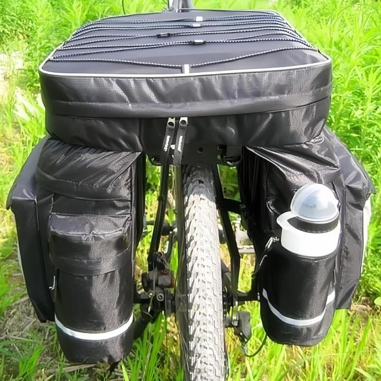 3 in 1 Mountain Bike Pannier With Large Capacity For Rear Racks