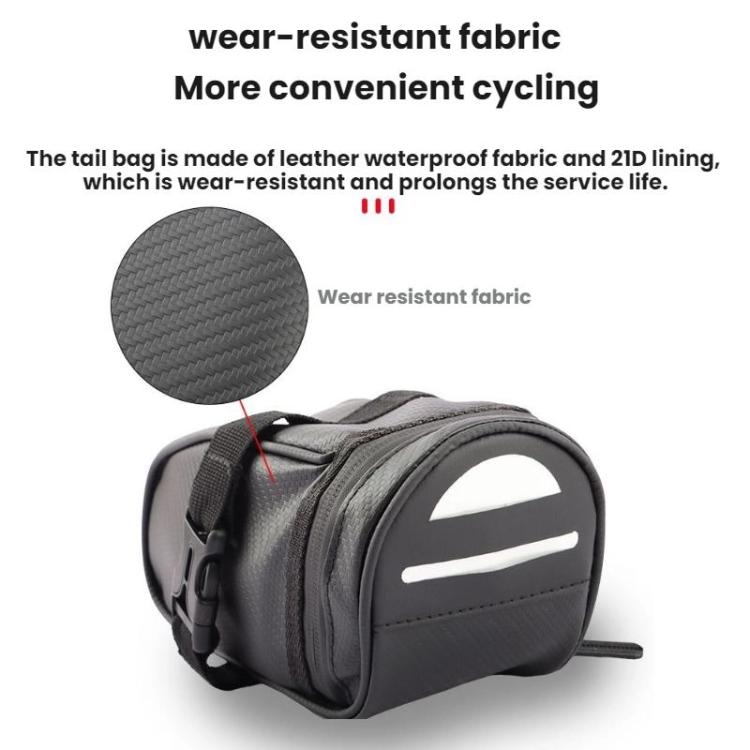 Waterproof Bicycle Storage Quick-release Tail Bag