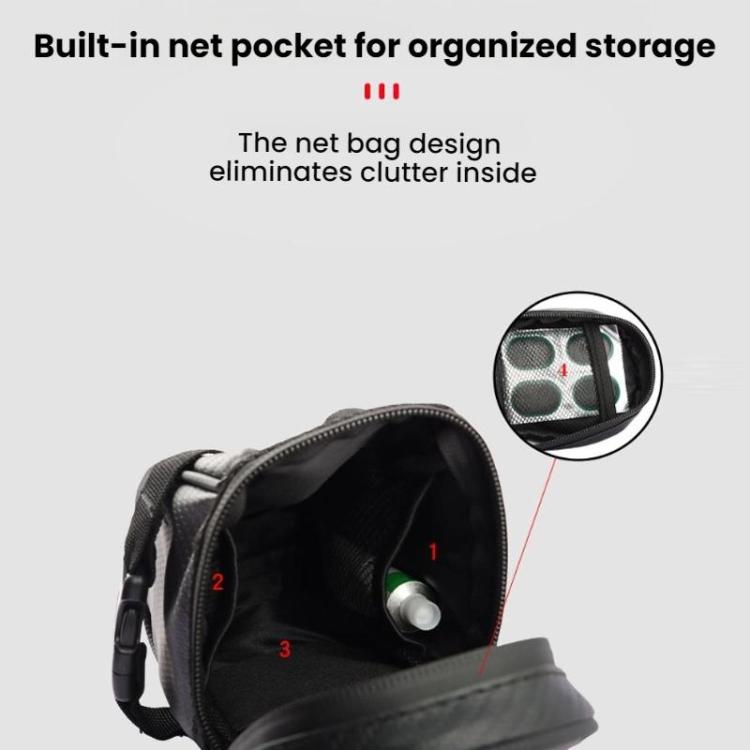 Waterproof Bicycle Storage Quick-release Tail Bag