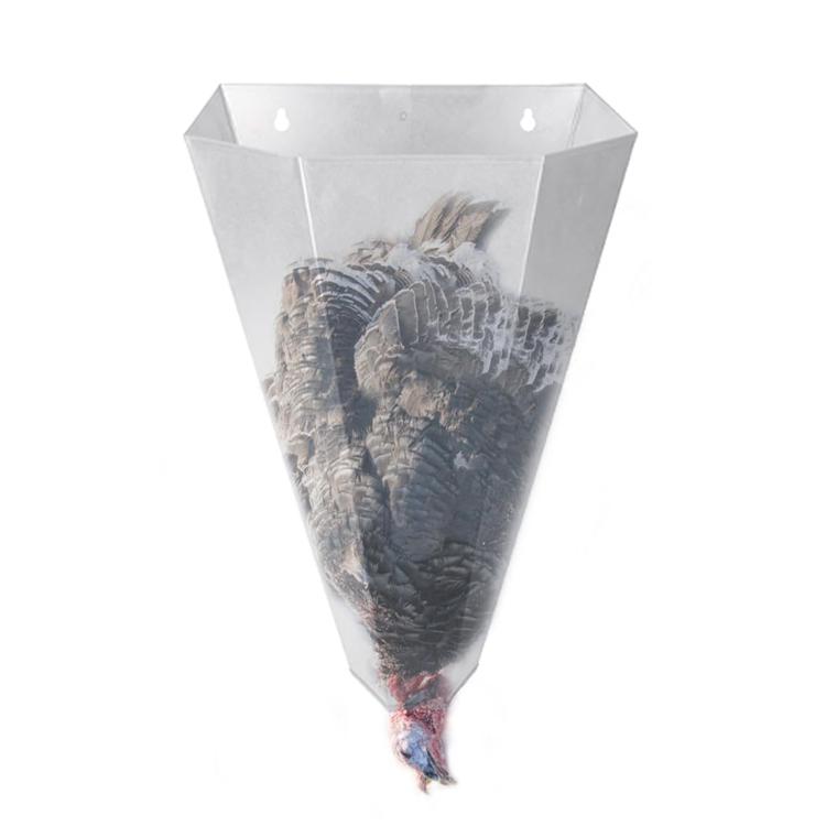 Heavy-duty Metal Poultry Cone for Chicken and Duck Restraint Funnels