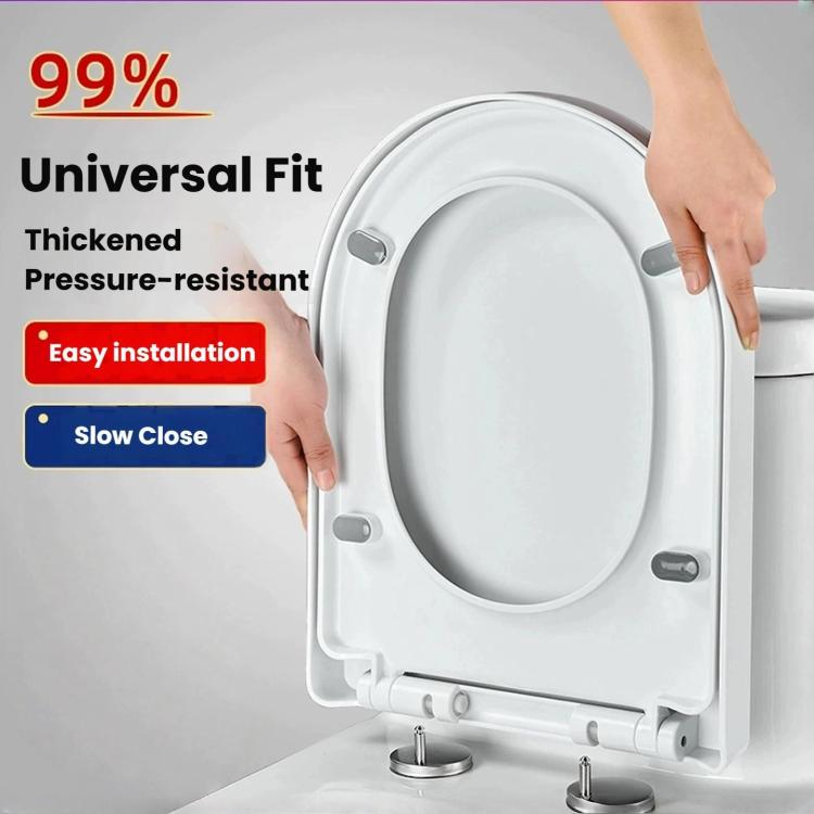 Toilet Seat Slow Close Lid Easy Installation Toilet Seat Replacement