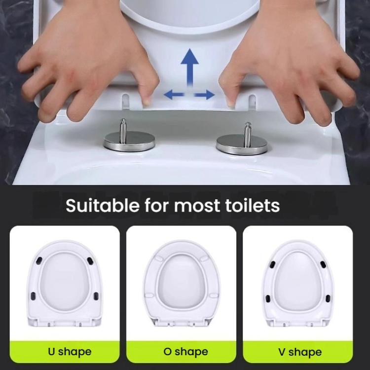 Toilet Seat Slow Close Lid Easy Installation Toilet Seat Replacement