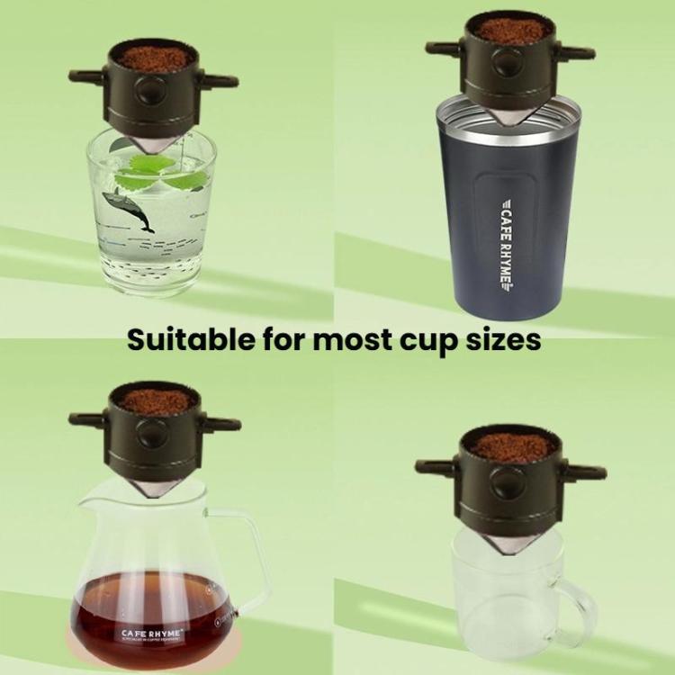 Portable Paperless Coffee Filter Cup Coffee Drip Filter Cone