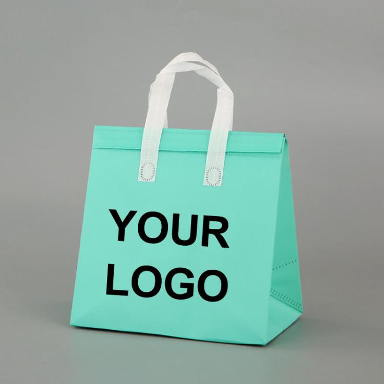 Aluminum Foil Thermal Takeaway Bag, 50 Bags In One Package, Size: 21x26x11cm