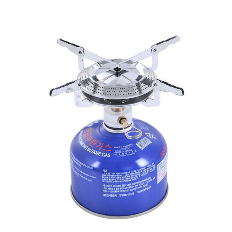AOTU AT6313 Outdoor Camping Round Burner Integrated Gas Stove With High Power Burner