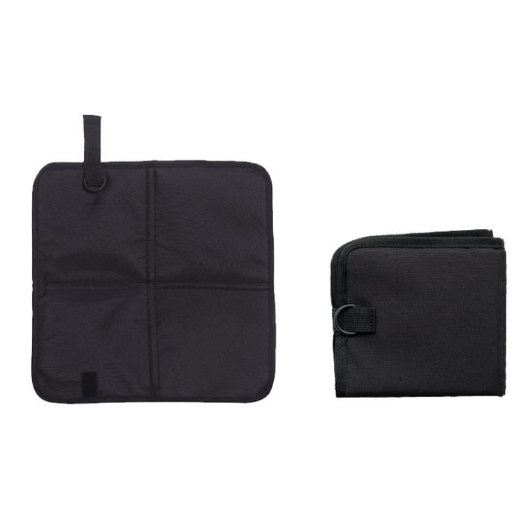 AOTU AT6216-1 37x35cm Outdoor Portable Moisture-proof Folding Cushion Oxford Cloth Camping Beach Thickened Heat Insulation Cushion