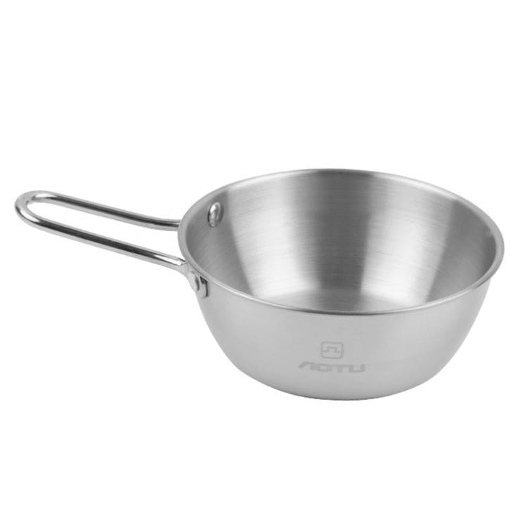 AOTU AT6446 Outdoor 304 Stainless Steel Bowl Camping Tableware