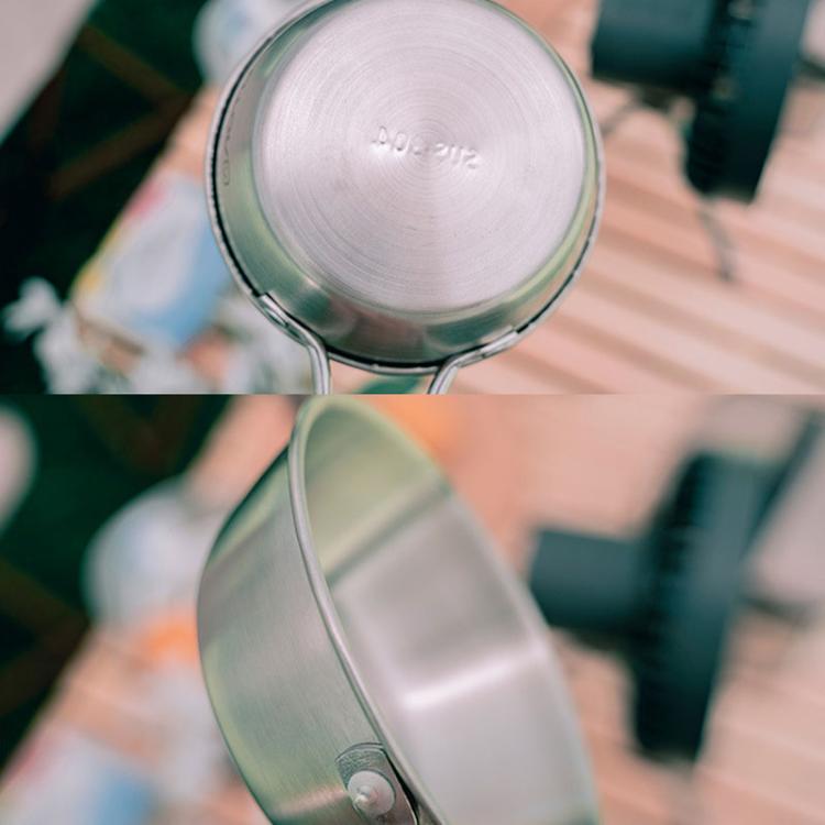 AOTU AT6446 Outdoor 304 Stainless Steel Bowl Camping Tableware