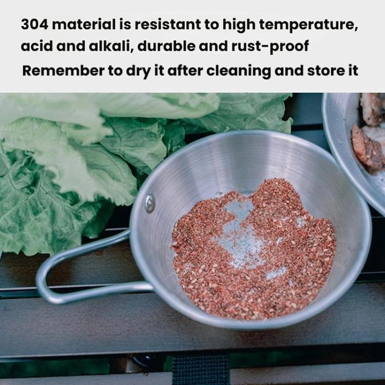 AOTU AT6446 Outdoor 304 Stainless Steel Bowl Camping Tableware