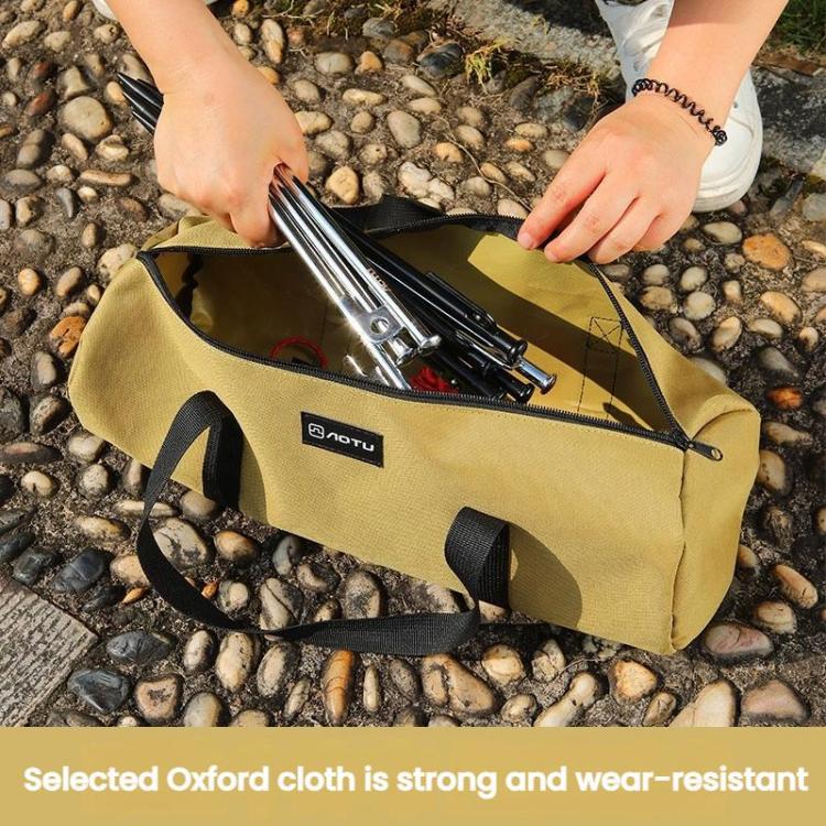 AOTU AT6549 Outdoor Camping Toolkit Hand Pull Ground Spike Storage Bag