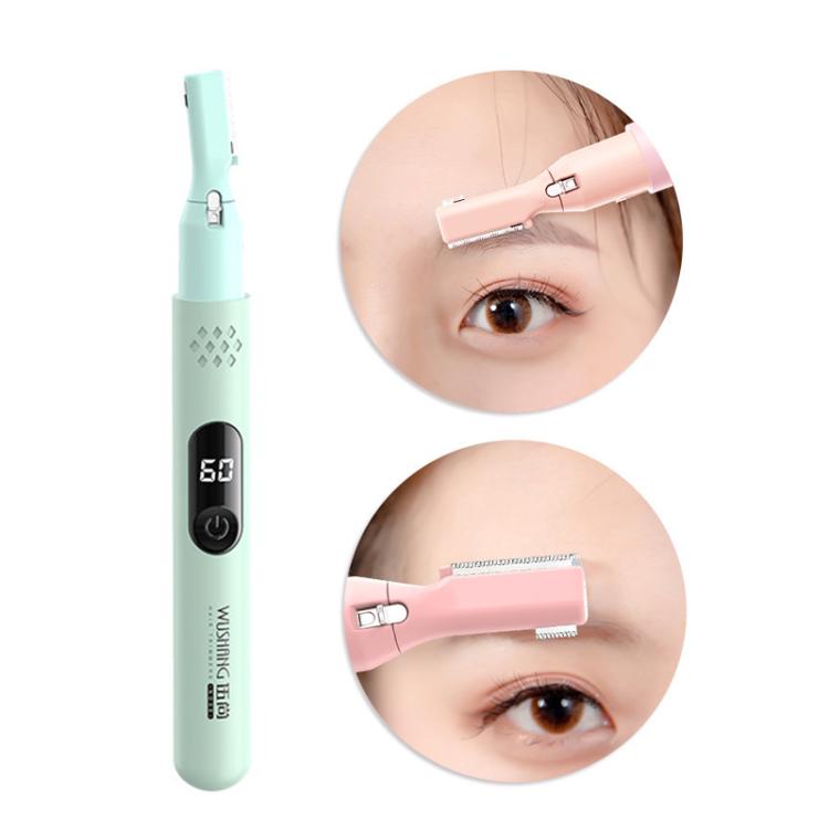 WUSHANG Rechargeable Women Eyebrow Razor & Facial Hair Remover for Fine Soft Hair on Face, Arms, Legs