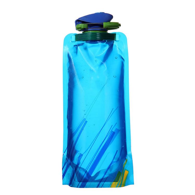 AOTU AT6601 Food Grade Soft 700ml Drinking Bag Outdoor Sports Portable Foldable Water Bag