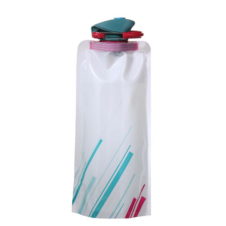 AOTU AT6601 Food Grade Soft 700ml Drinking Bag Outdoor Sports Portable Foldable Water Bag