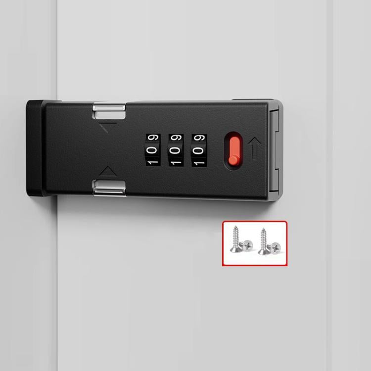 Screw-Mounted Door Latch With Built-In Latch Combination Lock