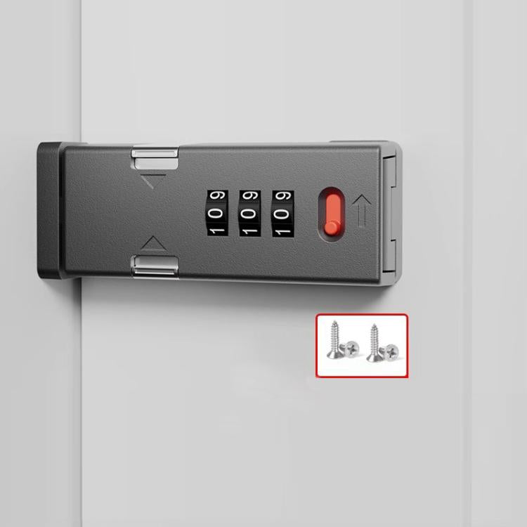 Screw-Mounted Door Latch With Built-In Latch Combination Lock