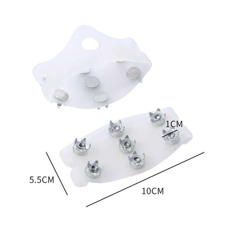 AOTU AT8614 1pair Outdoor 7 Teeth Claw Anti-Slip Shoe Cover Mountaineering Ice Anti-Slip Spikes