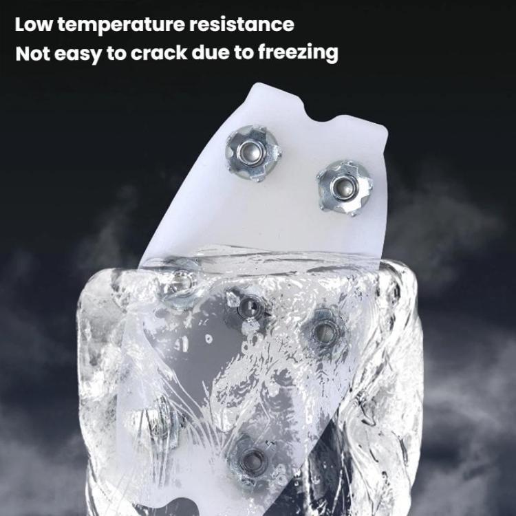 AOTU AT8614 1pair Outdoor 7 Teeth Claw Anti-Slip Shoe Cover Mountaineering Ice Anti-Slip Spikes